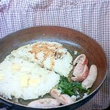 ごはんいり　うどん粉焼き